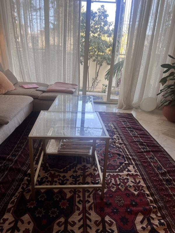 Glass coffee table - Image 2